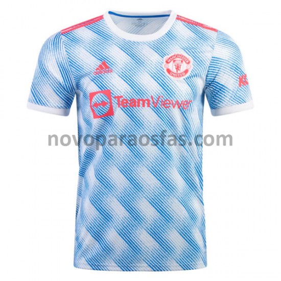 Camisolas Manchester United Visitante 2021-2022 Manga Curta