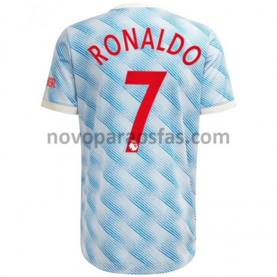 Camisolas Manchester United Cristiano Ronaldo 7 Visitante 2021-2022 Manga Curta
