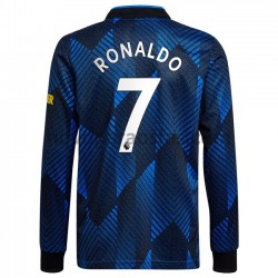Camisolas Manchester United Cristiano Ronaldo 7 Alternativo 2021-2022 Manga Comprida