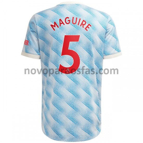 Camisolas Manchester United Harry Maguire 5 Visitante 2021-2022 Manga Curta