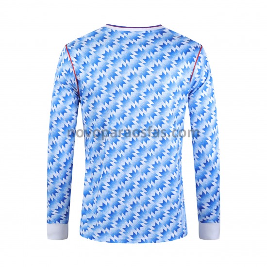 Camisolas Manchester United Retro Casa 1992 Manga Comprida