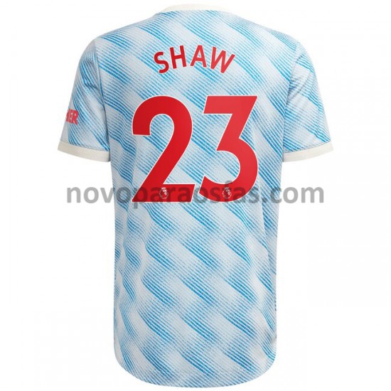 Camisolas Manchester United Shaw 23 Visitante 2021-2022 Manga Curta