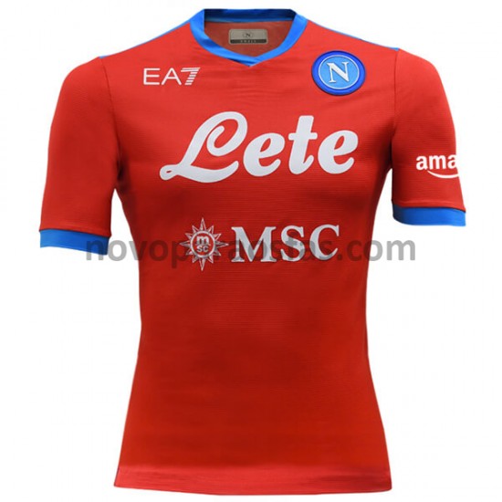 Camisolas SSC Napoli Alternativo 2021-2022 Manga Curta