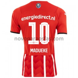 Camisolas PSV Eindhoven Noni Madueke 10 Casa 2021-2022 Manga Curta