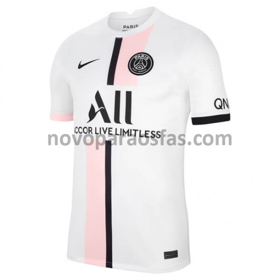 Camisolas Paris Saint-Germain Visitante 2021-2022 Manga Curta
