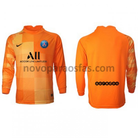Camisolas Paris Saint-Germain Guarda-redes Casa 2021-2022 Manga Comprida