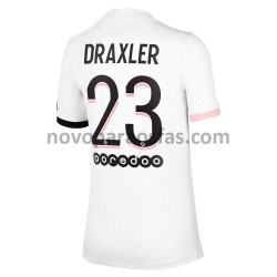 Camisolas Paris Saint-Germain Julian Draxler 23 Visitante 2021-2022 Manga Curta