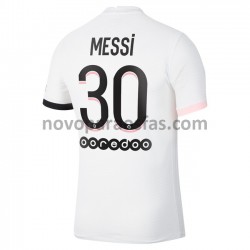 Camisolas Paris Saint-Germain Lionel Messi 30 Visitante 2021-2022 Manga Curta