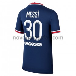 Camisolas Paris Saint-Germain Lionel Messi 30 Casa 2021-2022 Manga Curta