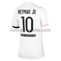 Camisolas Paris Saint-Germain Neymar Jr 10 Visitante 2021-2022 Manga Curta