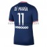 Camisolas Paris Saint-Germain Angel Di Maria 11 Casa 2021-2022 Manga Curta
