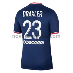 Camisolas Paris Saint-Germain Julian Draxler 23 Casa 2021-2022 Manga Curta