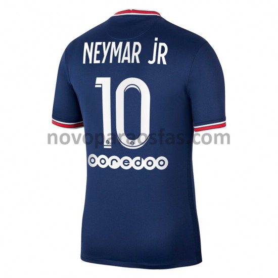 Camisolas Paris Saint-Germain Neymar Jr 10 Casa 2021-2022 Manga Curta