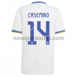 Camisolas Real Madrid Casemiro 14 Casa 2021-2022 Manga Curta
