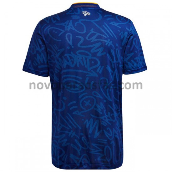 Camisolas Real Madrid Criança Visitante 2021-2022 Manga Curta