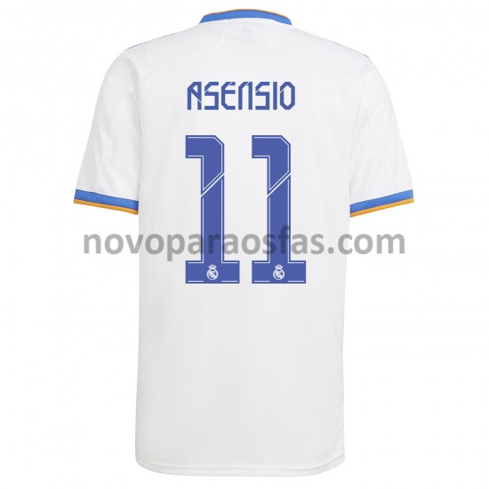 Camisolas Real Madrid Marco Asensio 11 Casa 2021-2022 Manga Curta