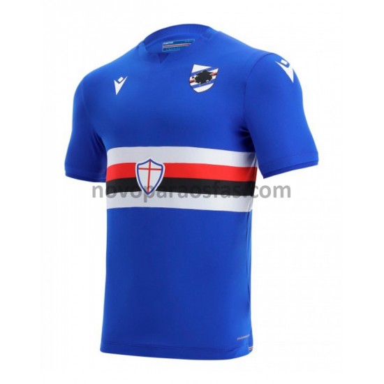 Camisolas Sampdoria Casa 2021-2022 Manga Curta