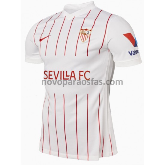 Camisolas Sevilla FC Casa 2021-2022 Manga Curta