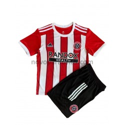 Camisolas Sheffield United Criança Casa 2021-2022 Manga Curta