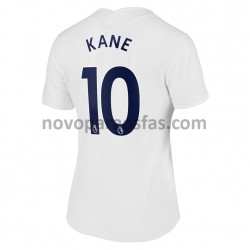 Camisolas Tottenham Hotspur Harry Kane 10 Mulher Casa 2021-2022 Manga Curta