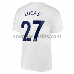 Camisolas Tottenham Hotspur Lucas Moura 27 Casa 2021-2022 Manga Curta