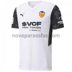 Camisolas Valencia CF Casa 2021-2022 Manga Curta