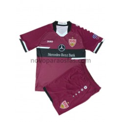 Camisolas VfB Stuttgart Guarda-redes Criança Casa 2021-2022 Manga Curta