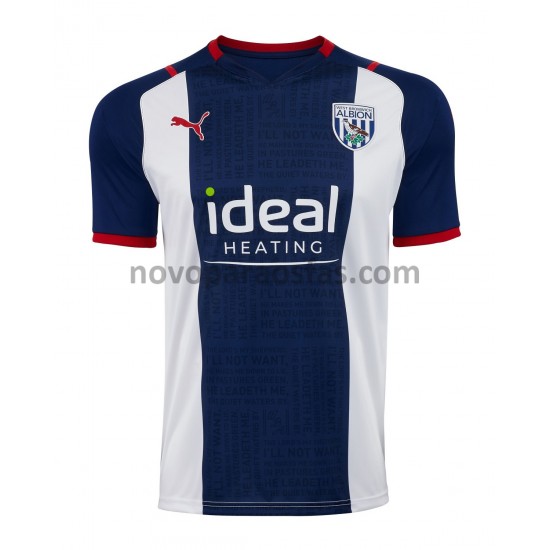 Camisolas West Bromwich Albion Casa 2021-2022 Manga Curta