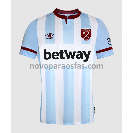 Camisolas West Ham United Visitante 2021-2022 Manga Curta