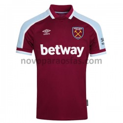 Camisolas West Ham United Casa 2021-2022 Manga Curta