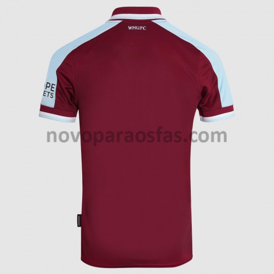 Camisolas West Ham United Casa 2021-2022 Manga Curta