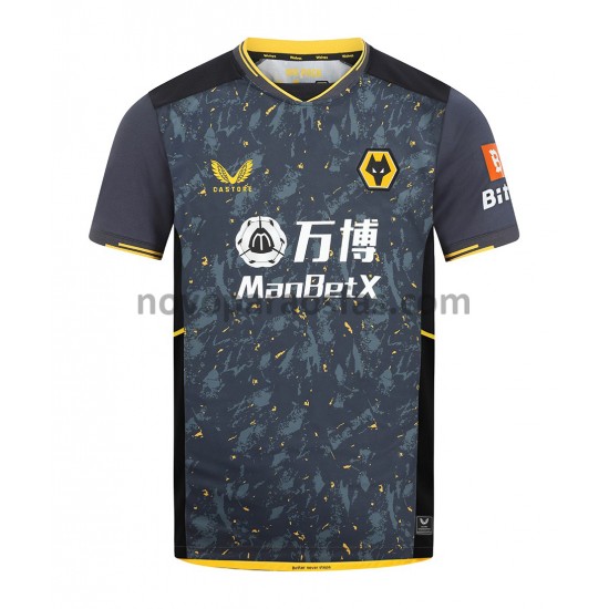 Camisolas Wolverhampton Wanderers Visitante 2021-2022 Manga Curta