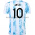 Camisolas Argentina Lionel Messi 10 Casa 2021 Manga Curta