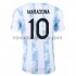 Camisolas Argentina Maradona 10 Casa 2021 Manga Curta