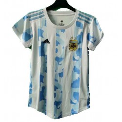 Camisolas Argentina Mulher Casa 2021 Manga Curta