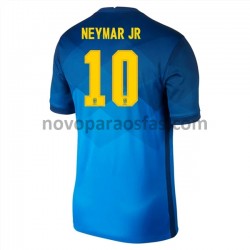 Camisolas Brasil Neymar JR 10 Visitante 2020-2021 Manga Curta