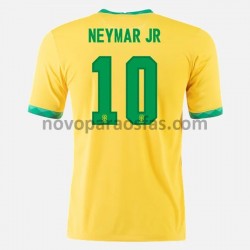 Camisolas Brasil Neymar JR 10 Casa 2020-2021 Manga Curta
