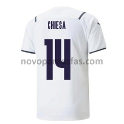 Camisolas Itália Federico Chiesa 14 Visitante 2021-2022 Manga Curta