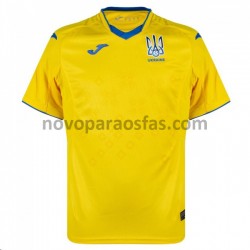 Camisolas Ucraina Casa 2020-2021 Manga Curta