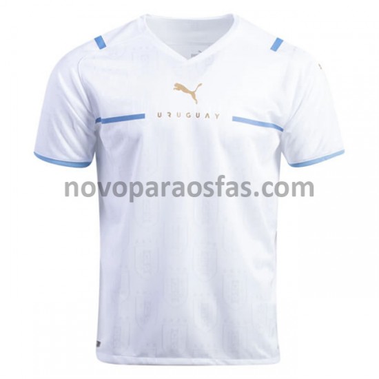 Camisolas Uruguay Visitante 2021-2022 Manga Curta