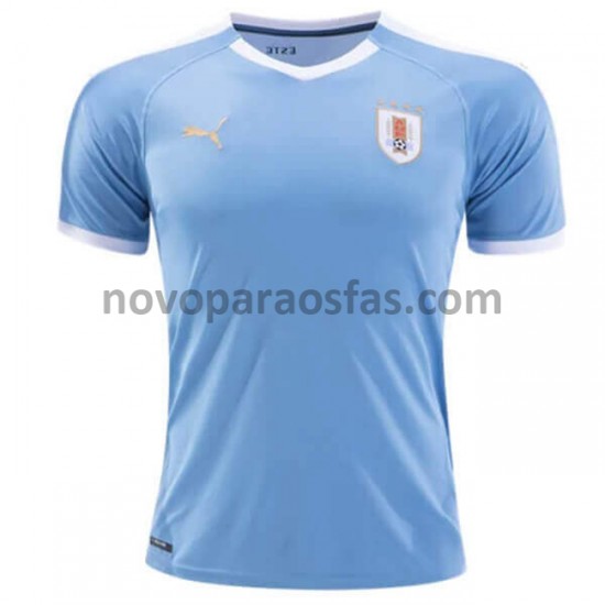 Camisolas Uruguay Casa 2021-2022 Manga Curta