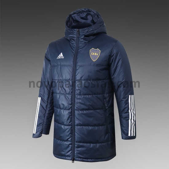 Boca Juniors Azul Escuro Casaco Windrunner - Homem