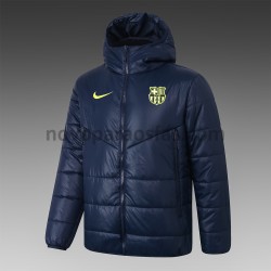 FC Barcelona Azul Escuro Casaco Windrunner - Homem