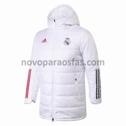 Real Madrid Branco Casaco Windrunner - Homem