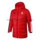 Real Madrid Vermelho Casaco Windrunner - Homem