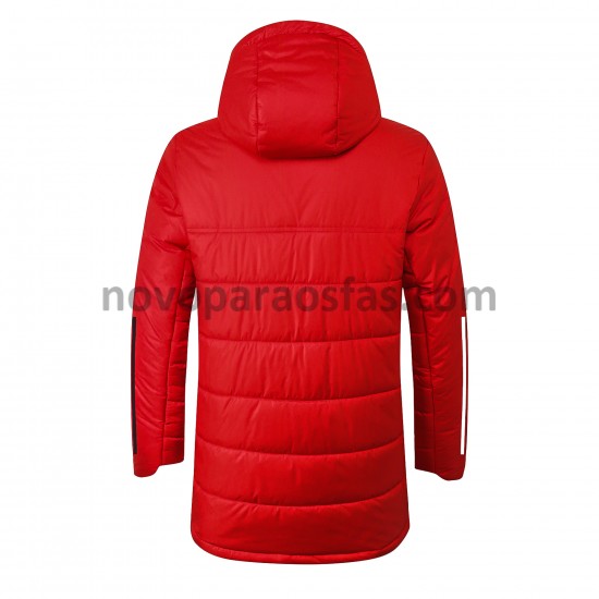Real Madrid Vermelho Casaco Windrunner - Homem