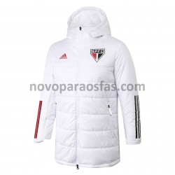São Paulo Branco Casaco Windrunner - Homem