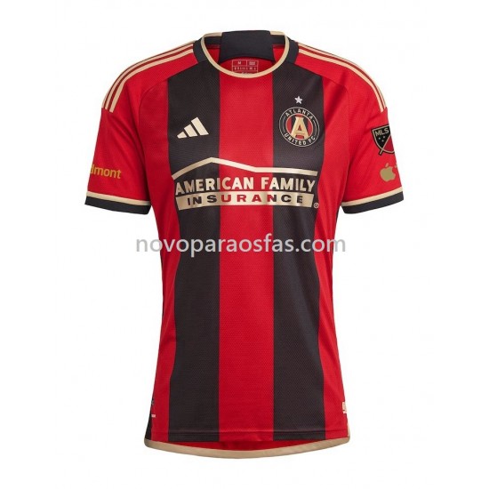 Camisolas Atlanta United Homem Casa 2023-2024 Manga Curta