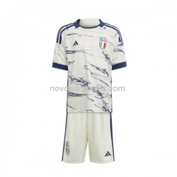 Camisolas Itália Criança Visitante 2023 Manga Curta