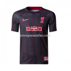Camisolas Liverpool x LeBron James Homem Casa 2022-2023 Manga Curta